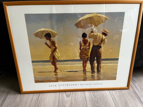 Ingelijste prent ‘Jack Vettriano’