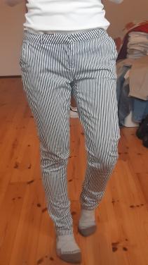Dames broek chino gestreept Scotch&Soda maat 27/32