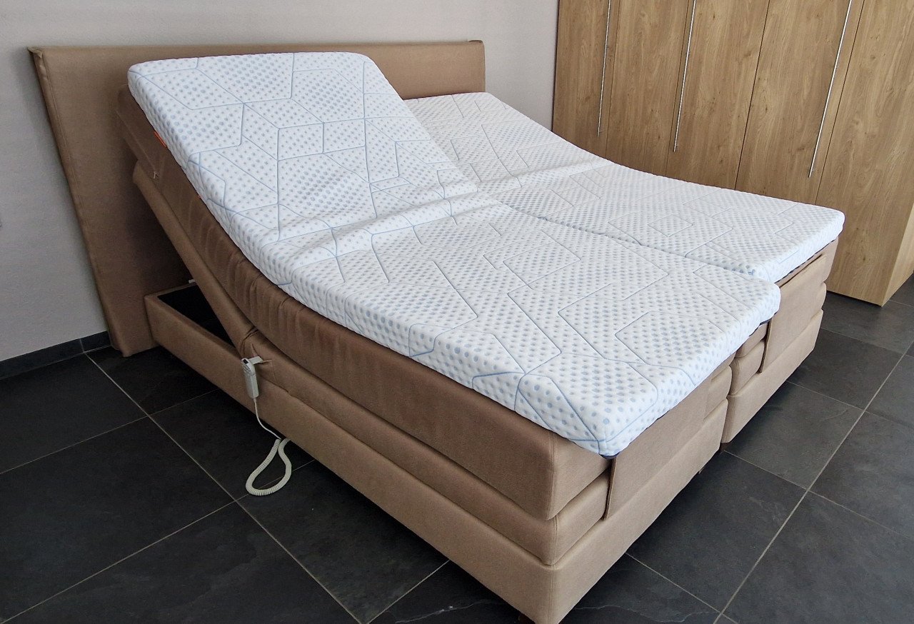 Boxspring 180x200 | Elektrisch verstelbaar | Incl. 2 nieuwe toppers