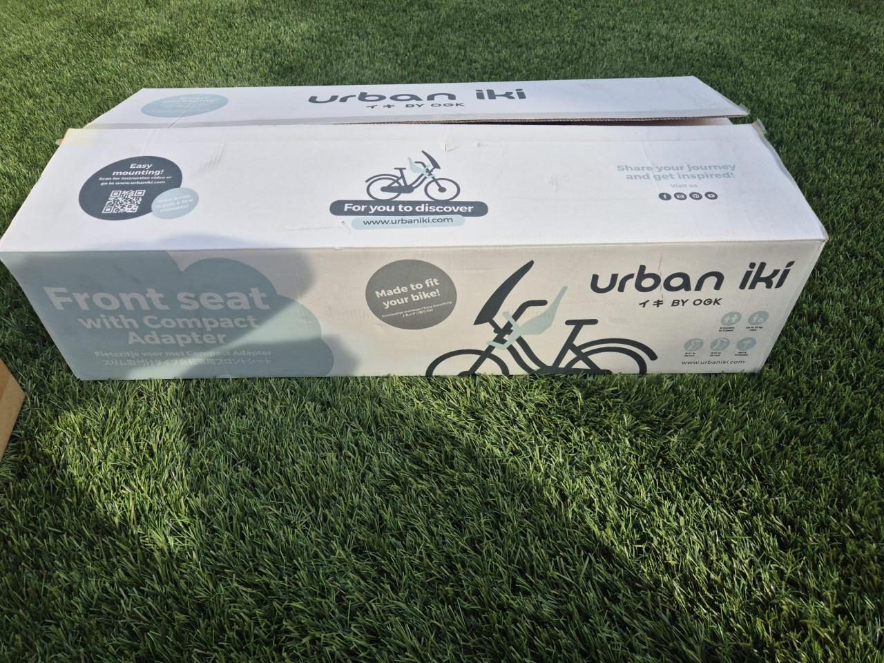 Fiets stoel urban iki met windscherm (2 beschikbaar/ nieuwe en gebruikte)