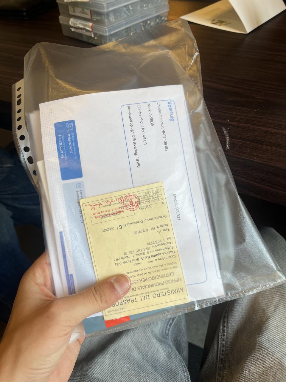 Aprillia amico met duitse papieren