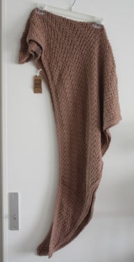 NIEUWE omslagdoek bruin