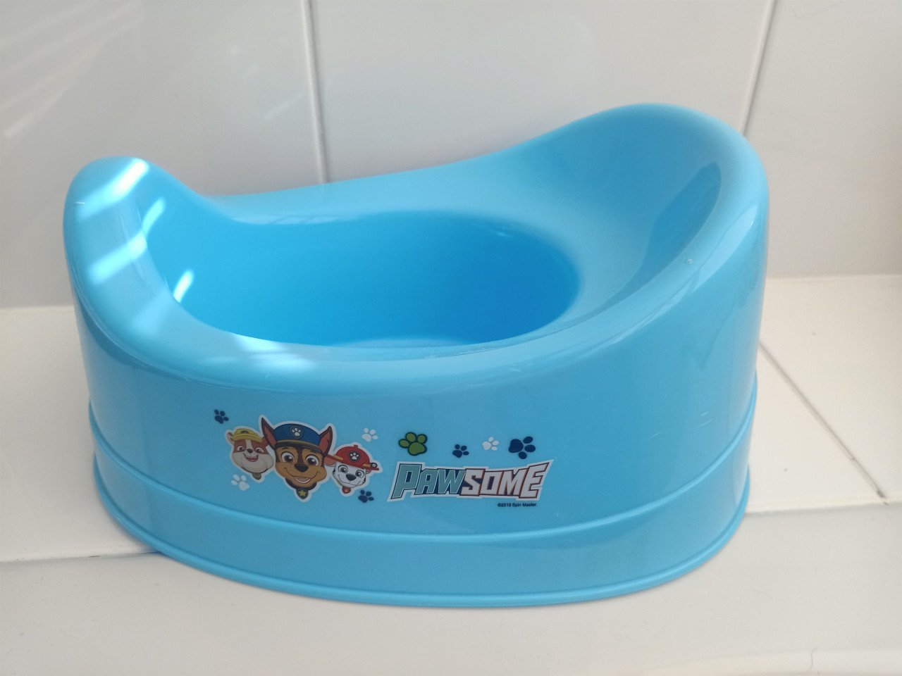 Plaspotje 1x antraciet 1x paw Patrol