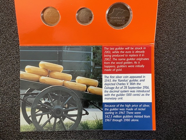 Nederland mini muntsets 1998 - 1999 - 2001.