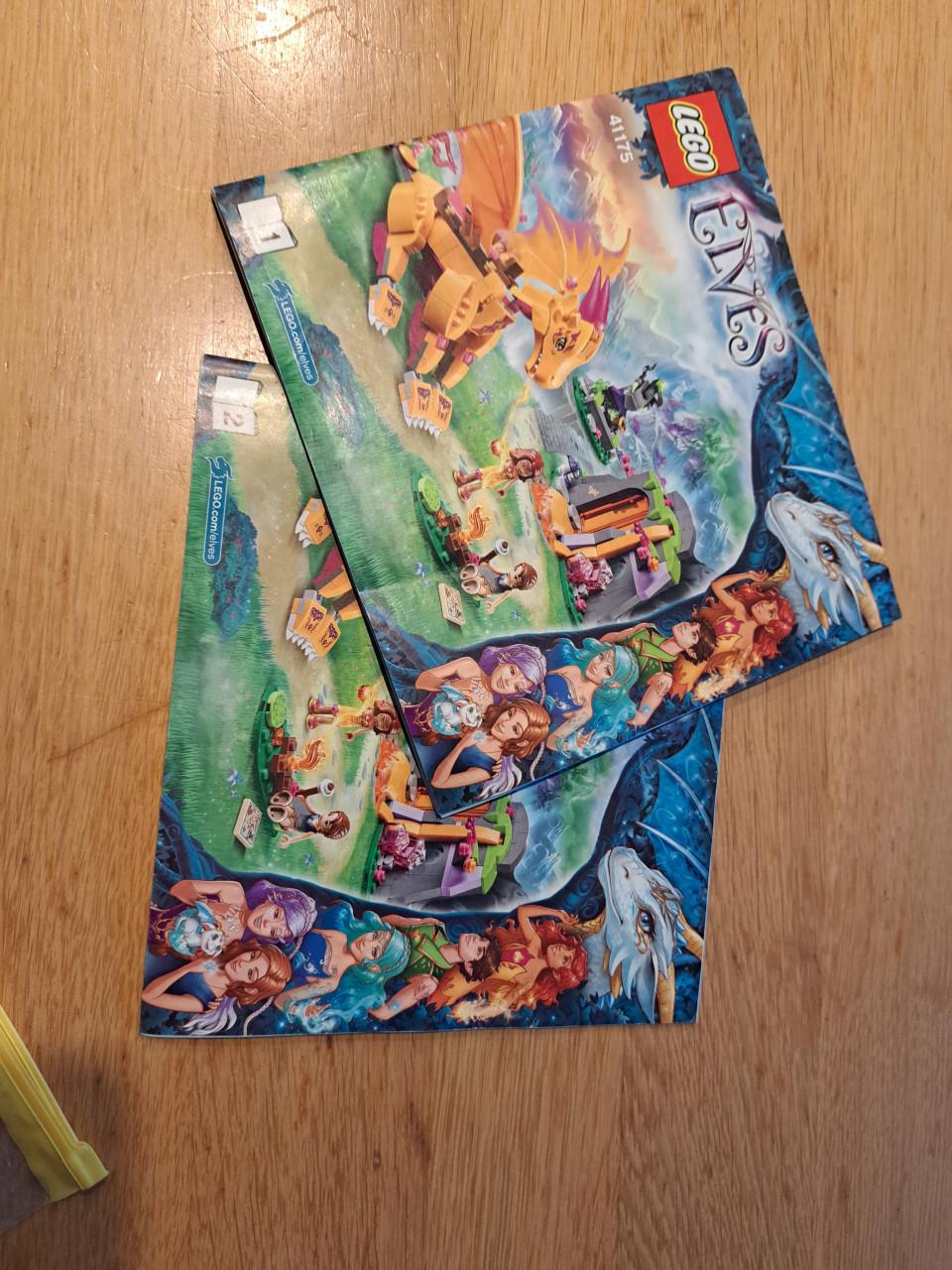 LLEGO Elves 41175 Vuur Draak Lava grot