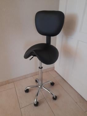 Zadelkruk/stoel  (z.g.a.n.) verstelbaar van 62/75