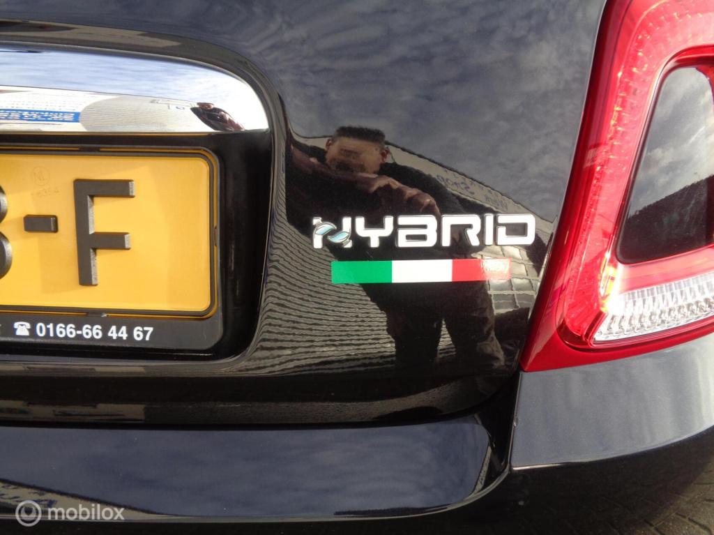 Fiat 500 1.0 hybrid lounge/big navi/carplay/dab/airco/cruise/lm velgen/1st 