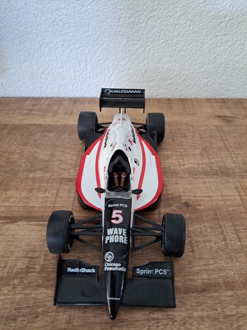 Indy Racing League (IRL) raceauto bestuurd dcoureur Arie Luyendykuurd door