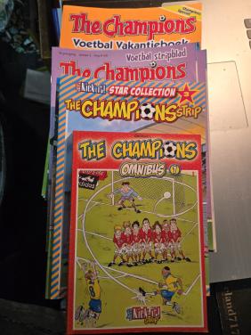 Verzameling stripboeken "The Champions" 21 stuks