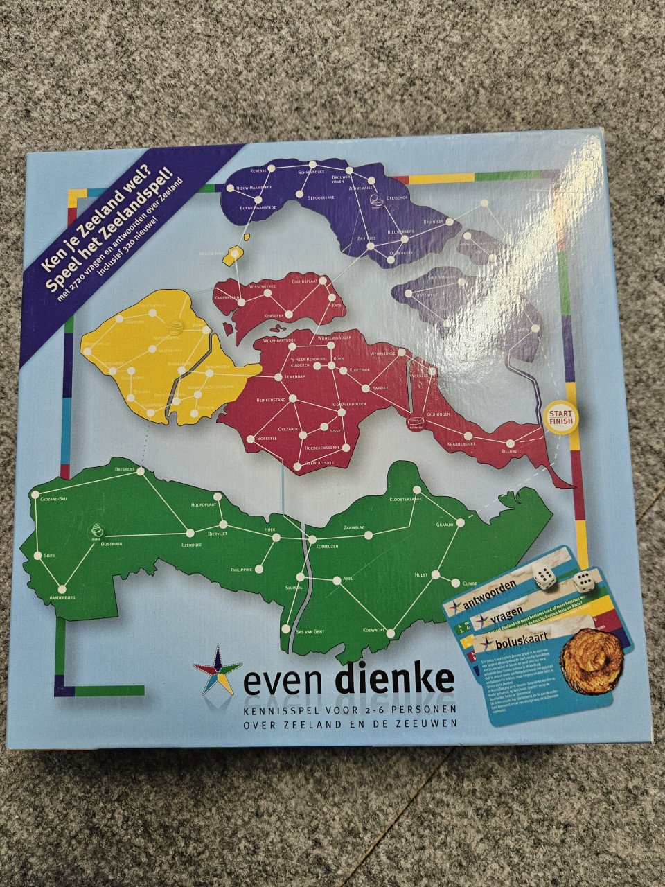 Zeeuwsbordspel nieuw