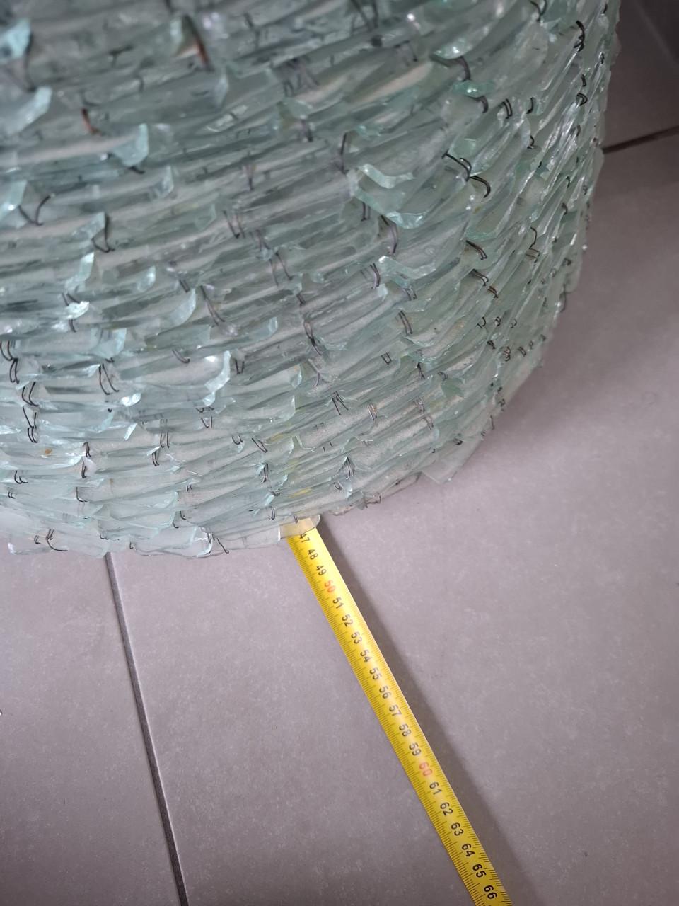 Vintage piramide  groote lamp