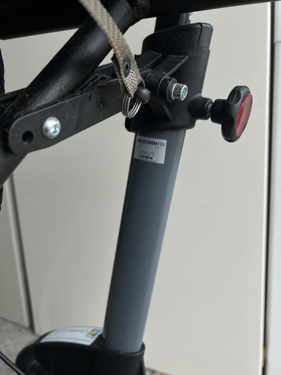 Rollator Topro Troja 2G imt M mat zwart 150-200 cm < 150 kg