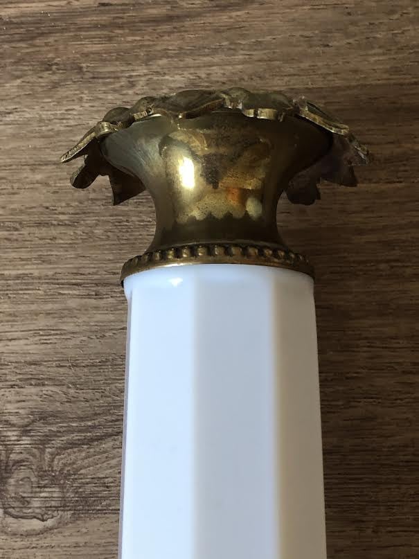 Antieke kaarsen standaard