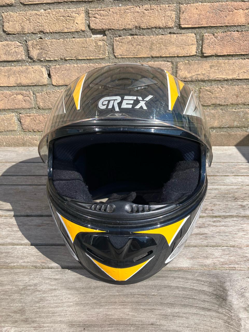 Helm van het merk Grex