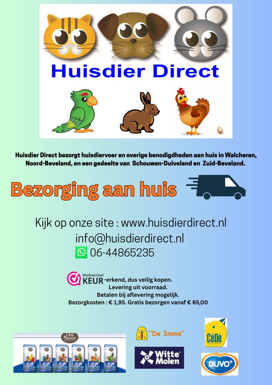 Wij bezorgen aan huis