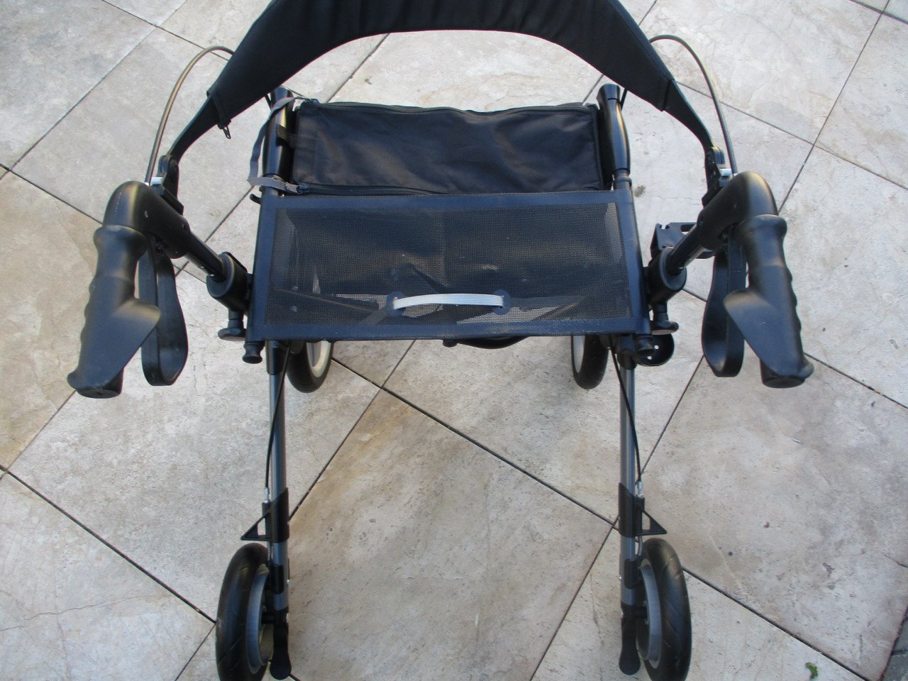 Zgan Topro Olympos opvouwbare lichtgewicht rollator met grote wielen