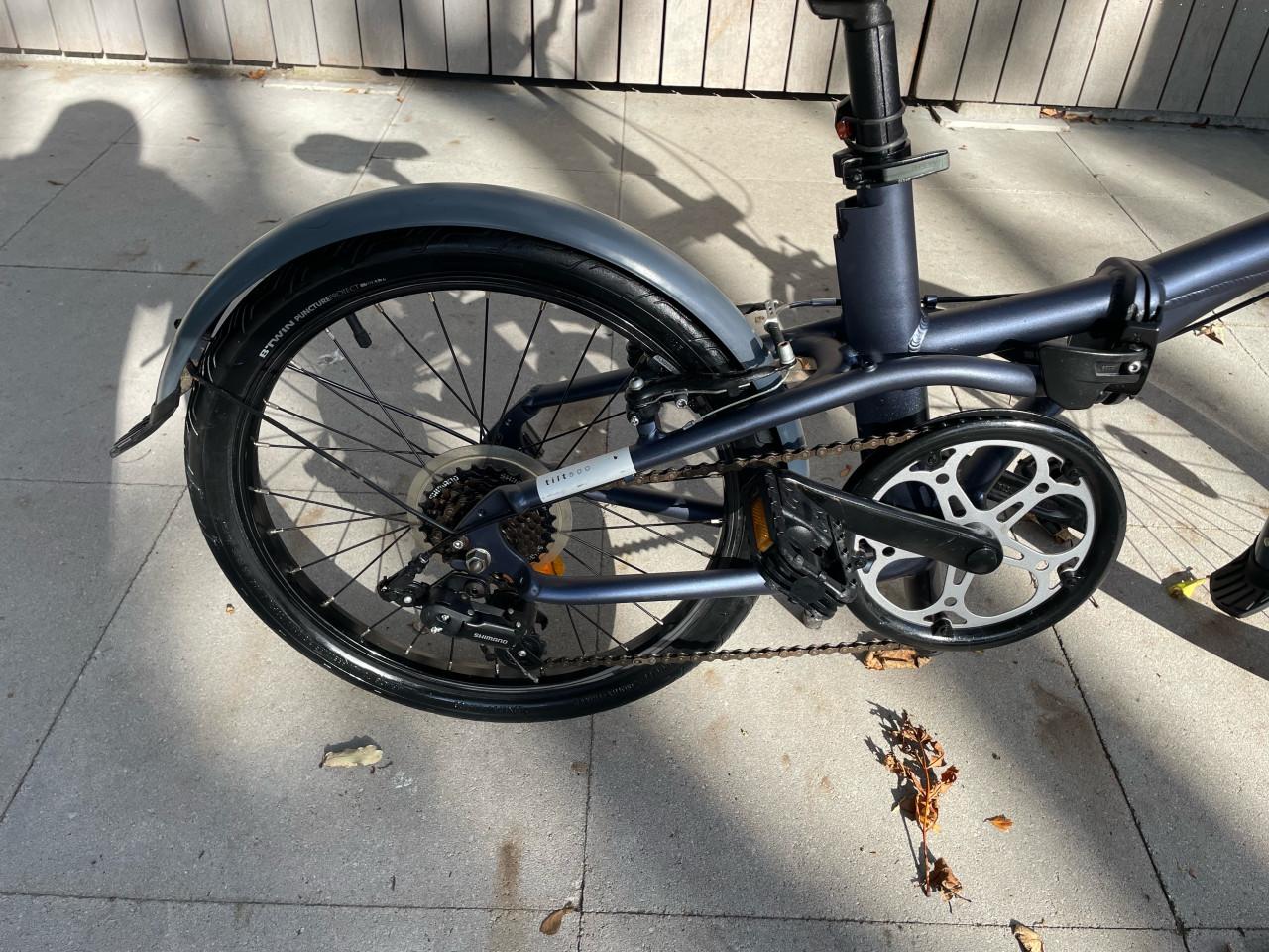 Vouwfiets.