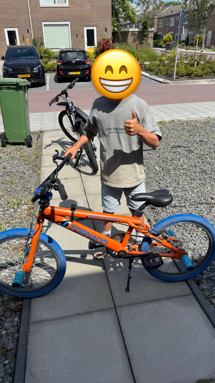 BMX fiets merk Tornado