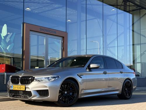 BMW M5 5-serie | b&w | head-up | memory | carbon | 360 | rear entertainment