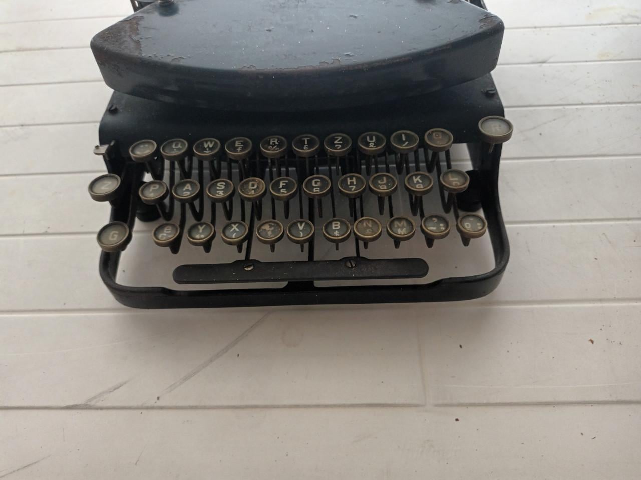 Antiek typmachine