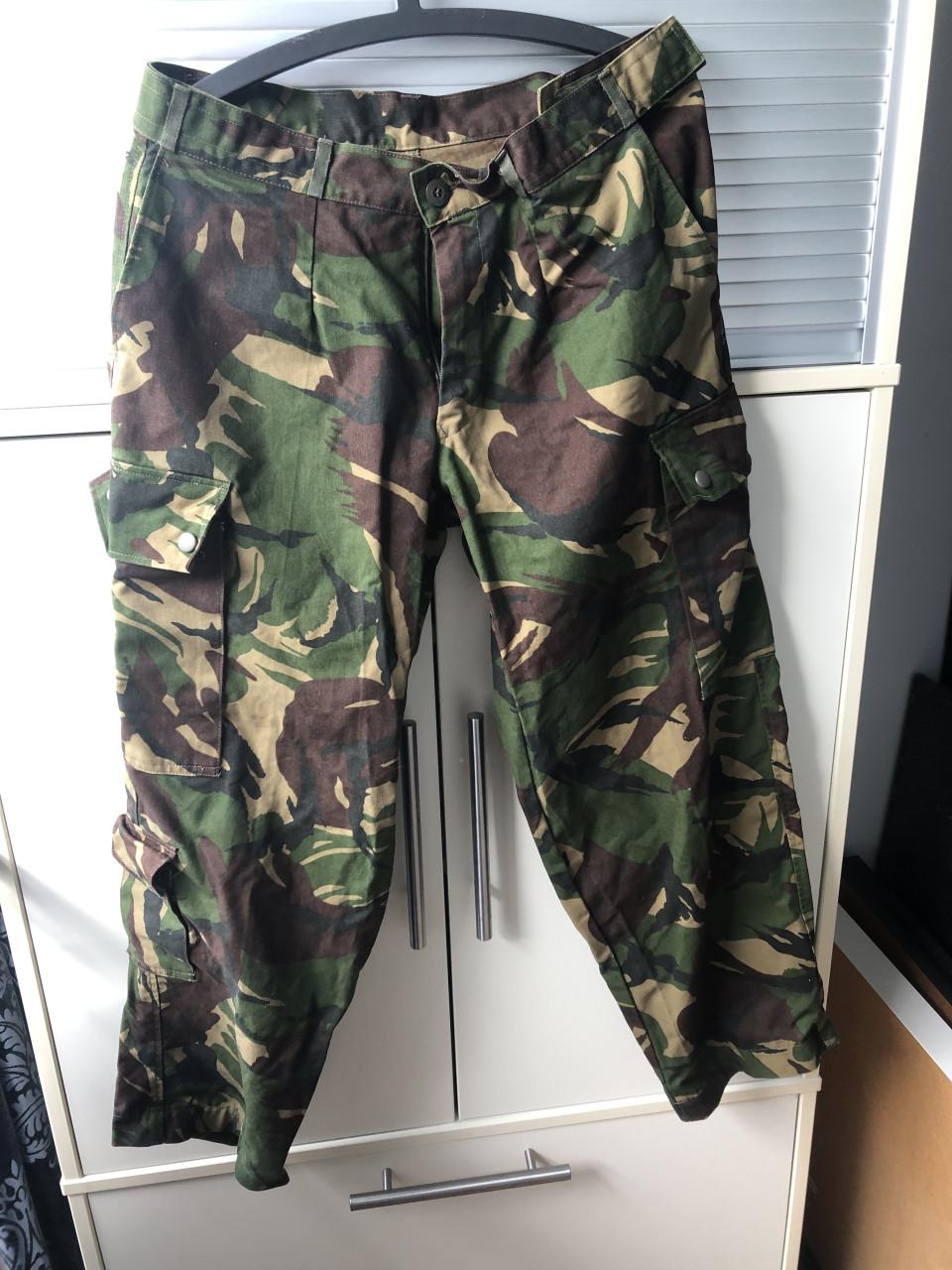 Diverse camouflagekleding maat M