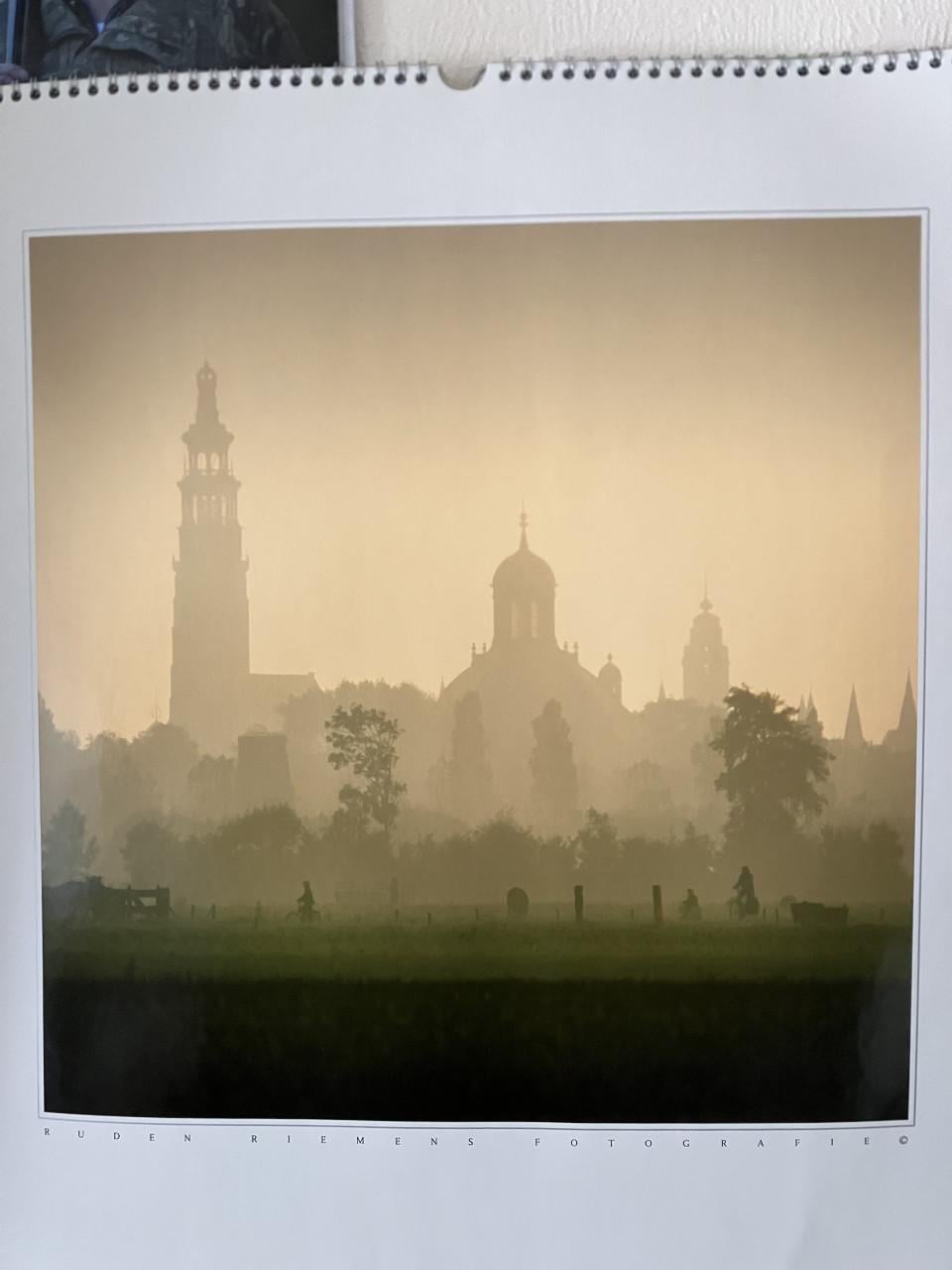 Zeeland kalender (2013) met prachtige afbeeldingen van Ruden Riemens.