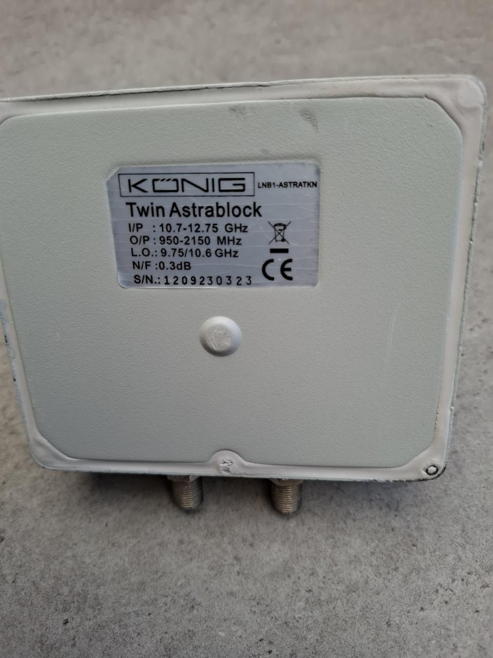 Dubbele LNB - satellietontvangst