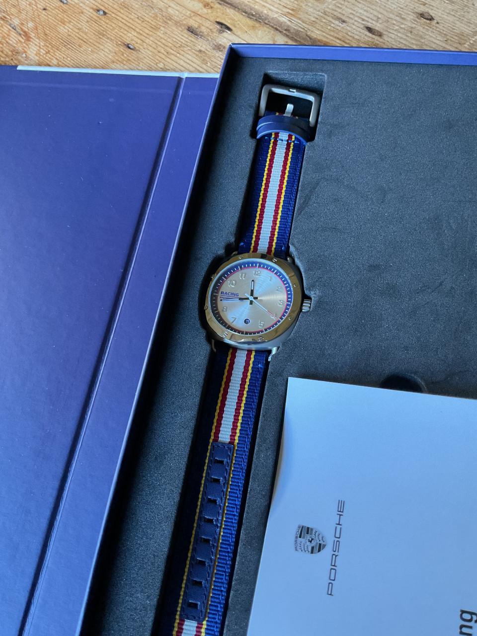 Porsche Rothmans editie horloge