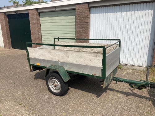 Aanhangwagen voor klussers