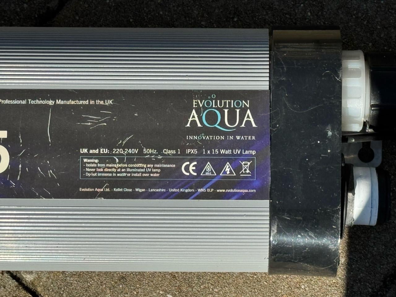 Evolution Aqua EVO 15 UV filter / 25W lamp