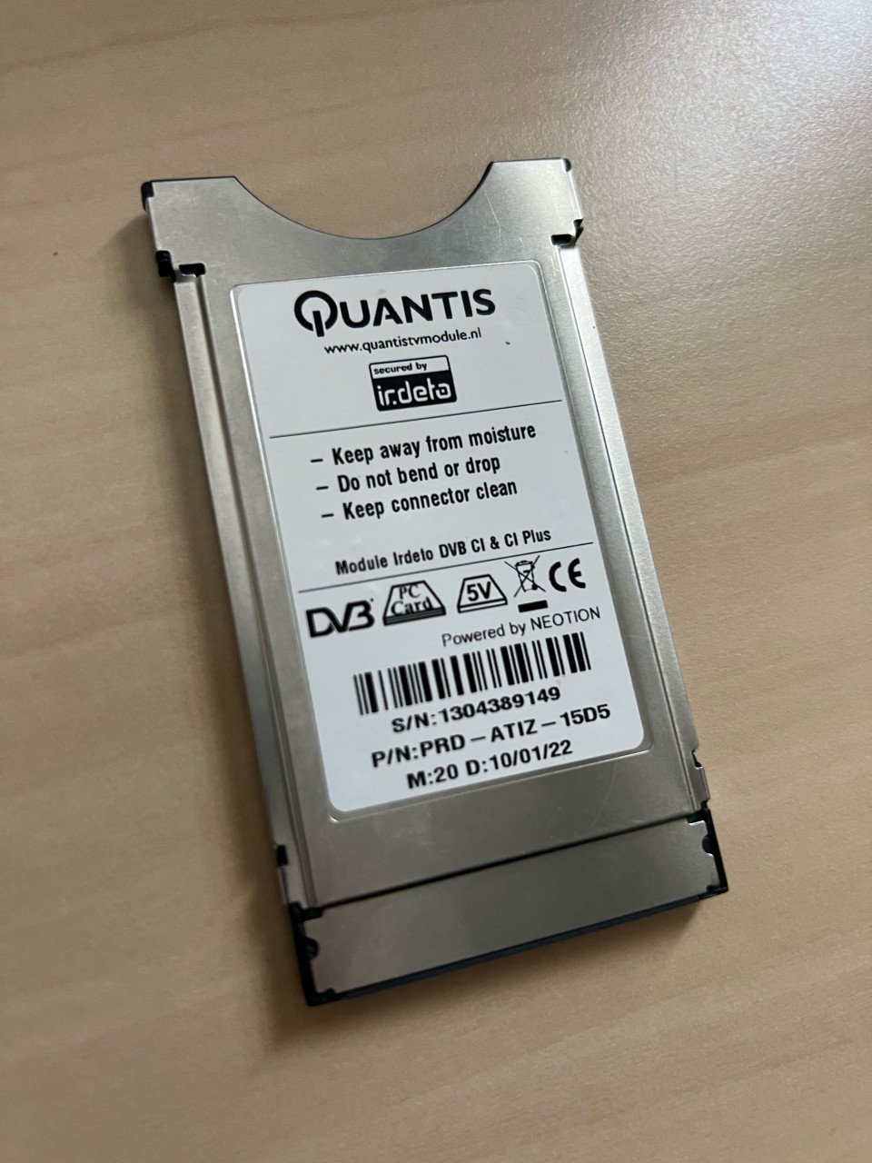 Quantis CI+ module