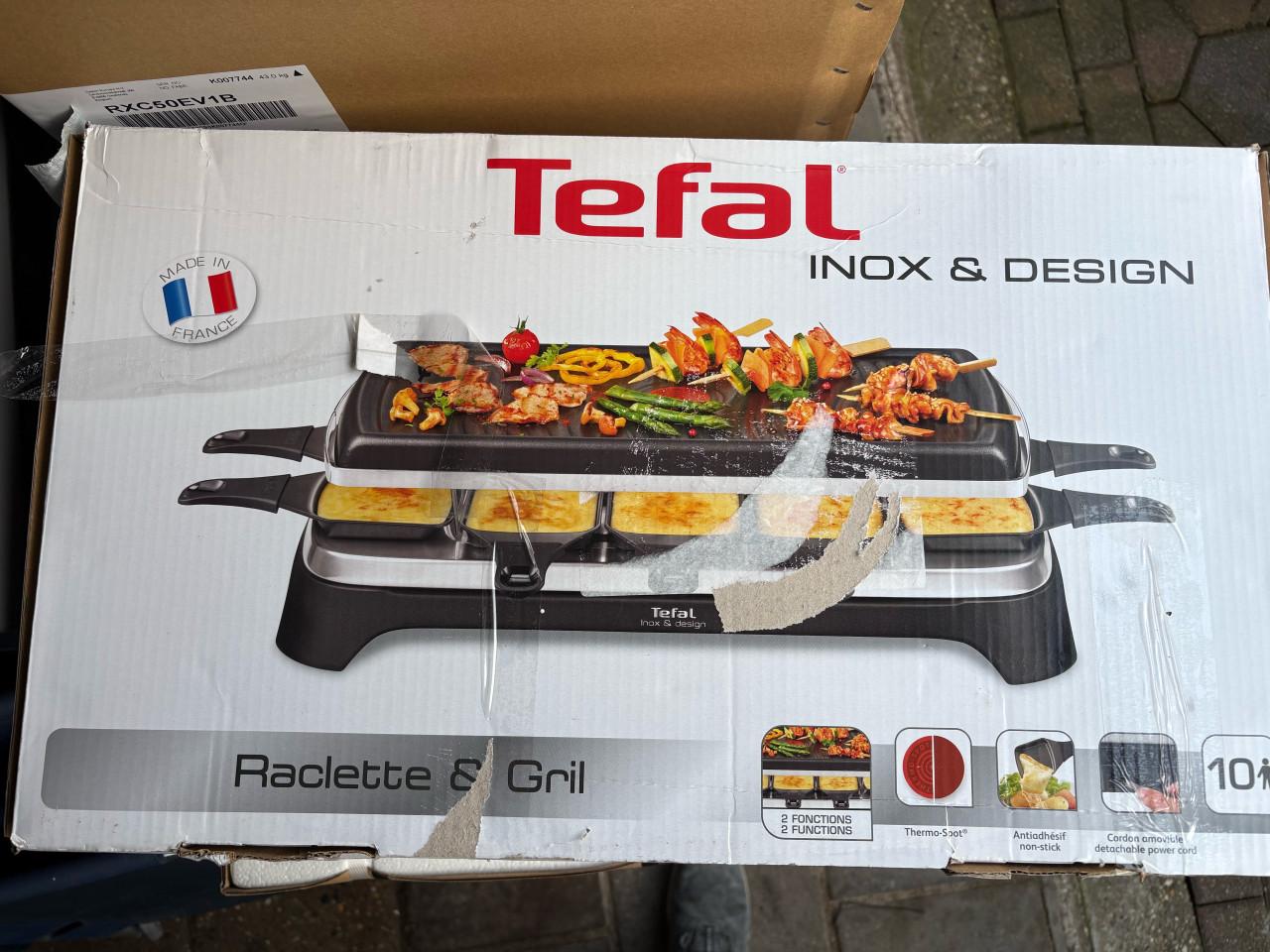 Tefal Raclette gourmetstel