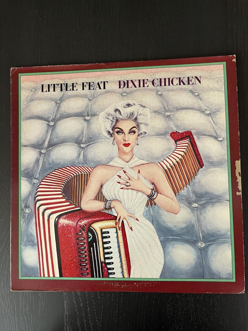 LP van Little Feat, titel 'Dixie Chicken'.