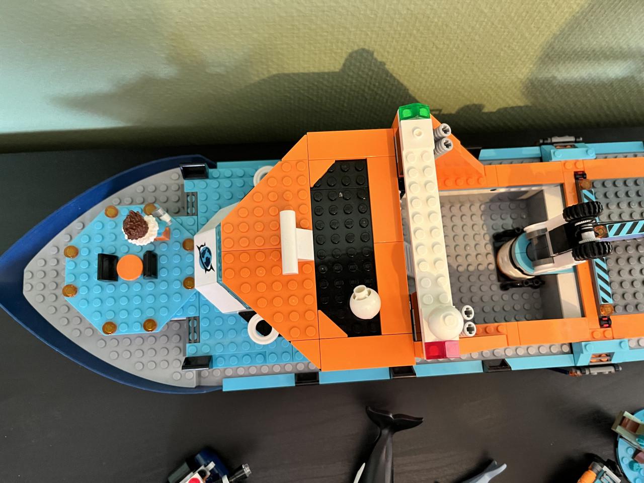 Lego City poolonderzoek boot 60368