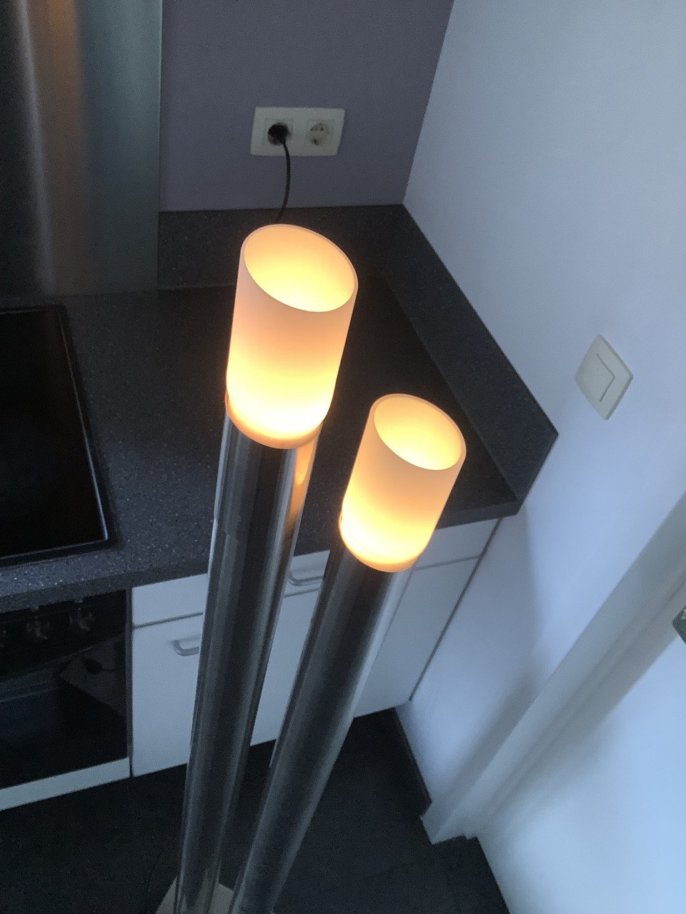 Vloerlamp, 2-lichts.