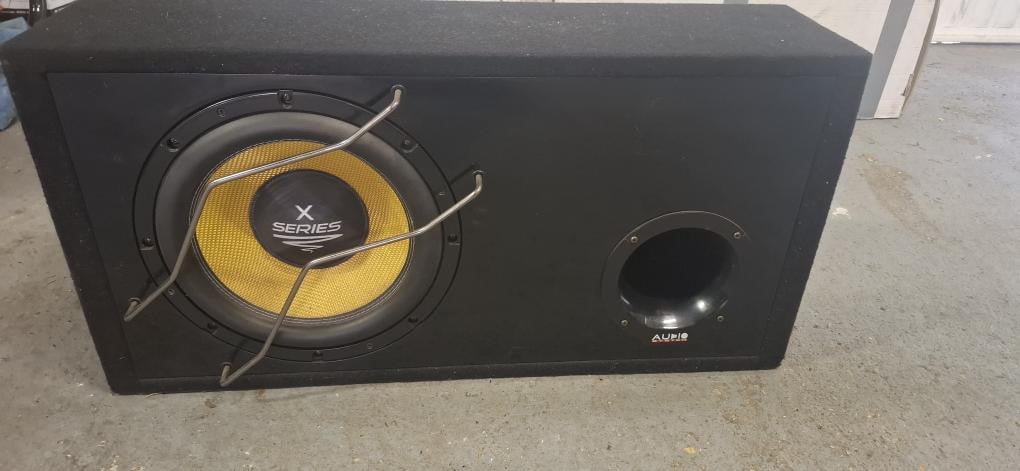 Audio System, 12inch 750 watt sub woofer box