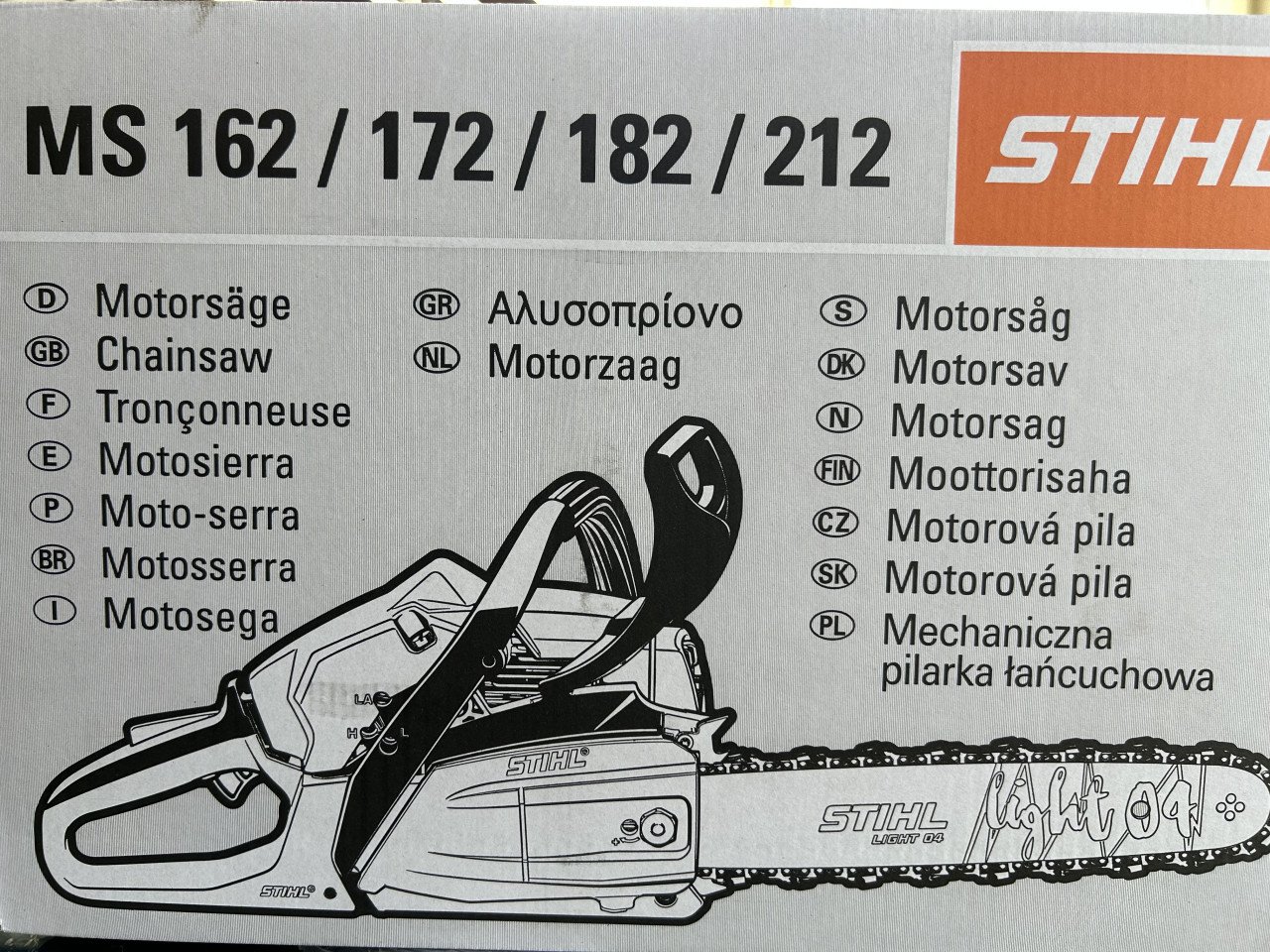 Stihl MS 162 kettingzaag