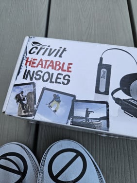 Verwarmde binnenzolen - 4mm thermische binnenzolen (USB)...