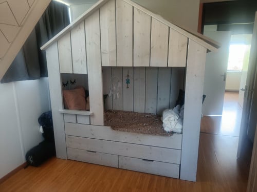 Steigerhouten kinderbed handgemaakt 80x200