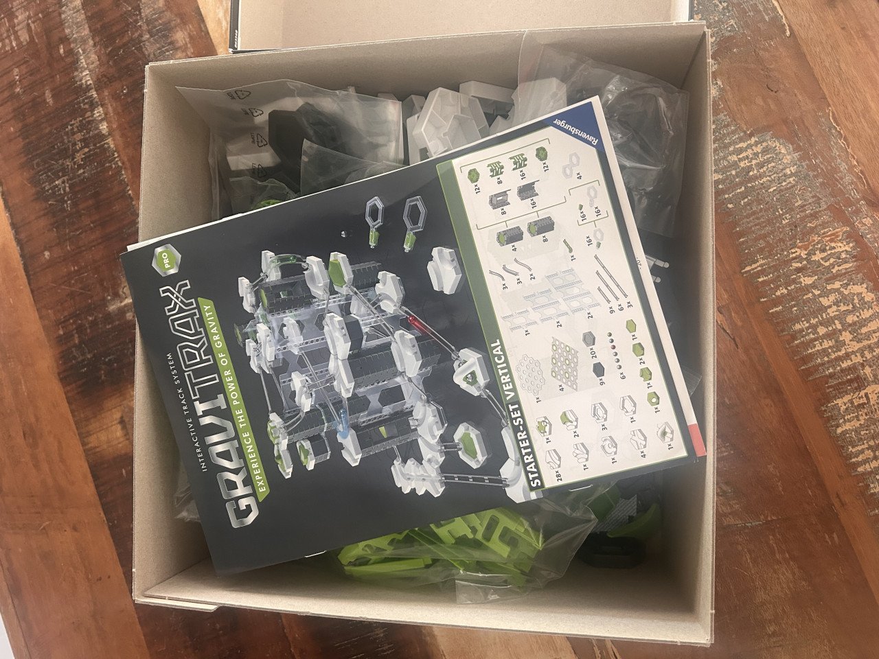 Gravitrax knikkerbaan, starter-set vertical