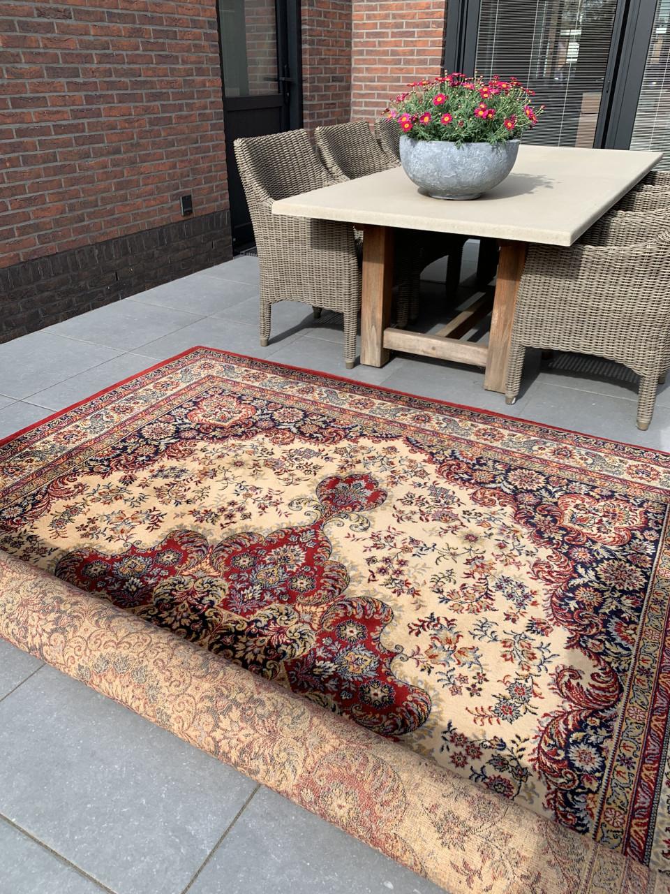 ❣️Prachtig Sfeervol Groot Vintage Vloerkleed❣️Zuiver Scheerwol ❣️