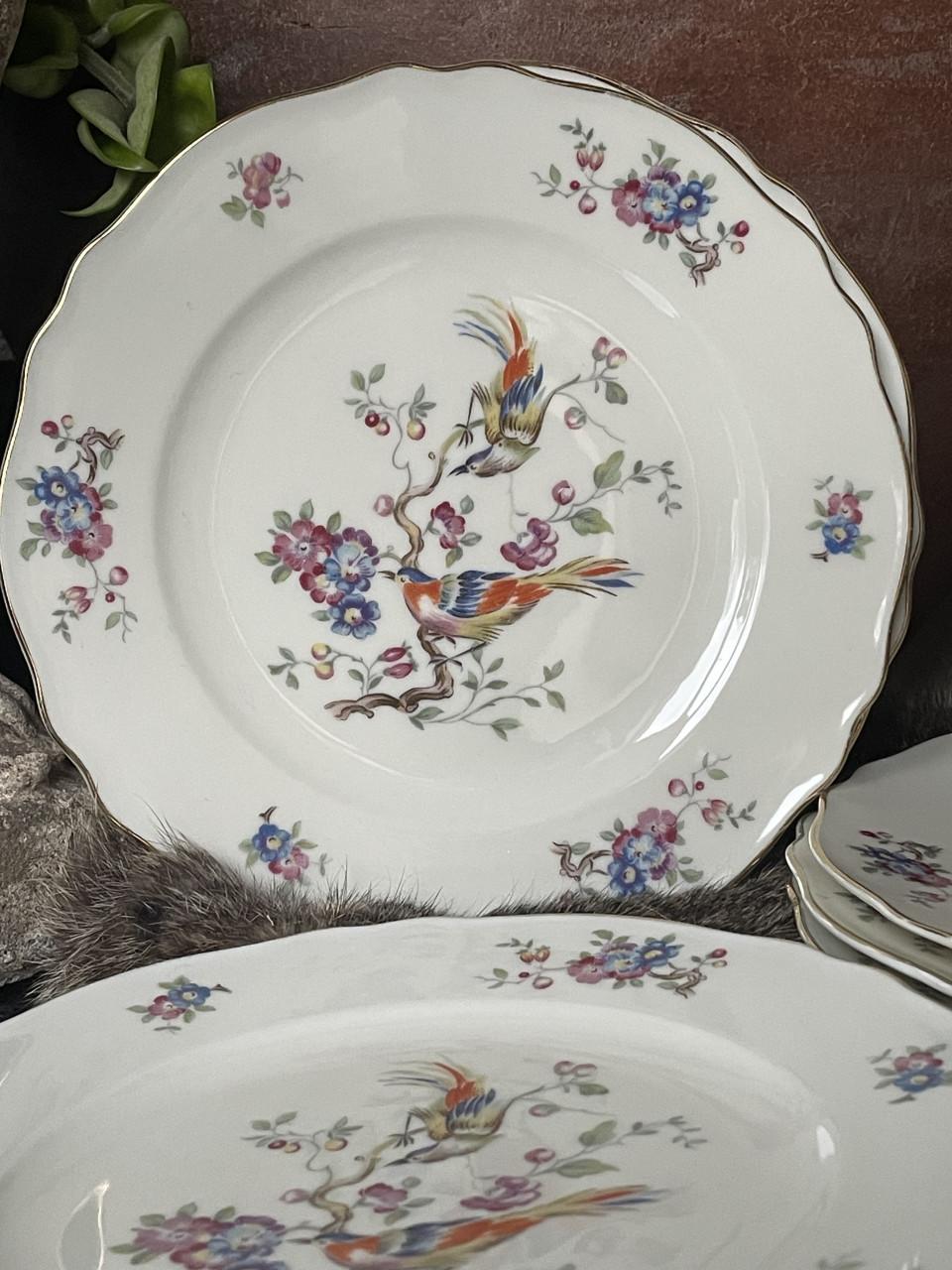 Bavaria Krautheim gebaks/ontbijtbordjes 6