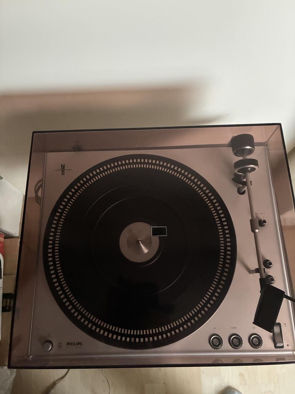 Philips 312 platenspeler.