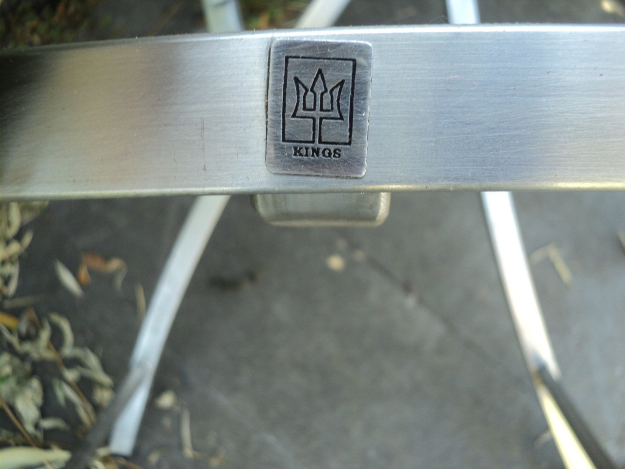 Vrijwel 6 nieuwe RVS stoelen 2 verstelbaar