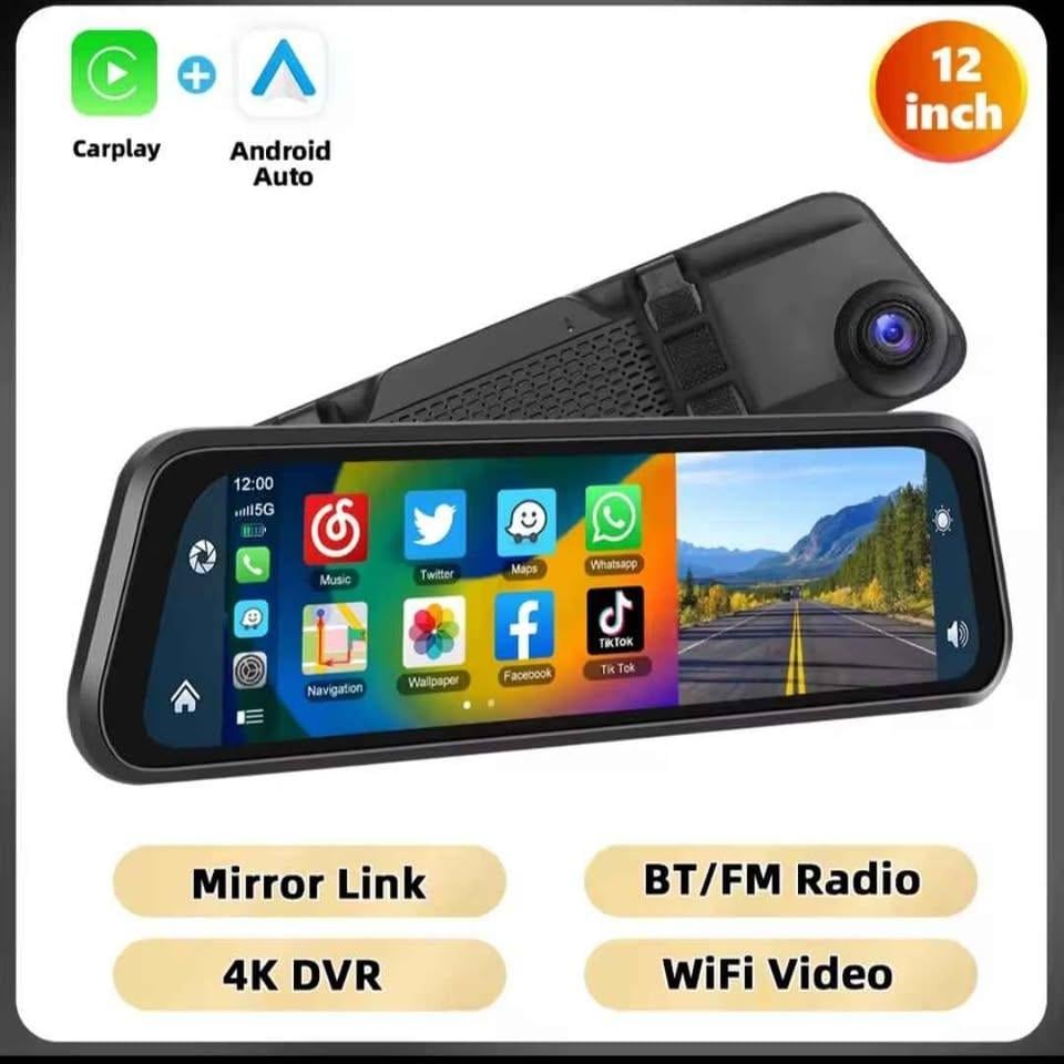 Android spiegel, carplay met camera!