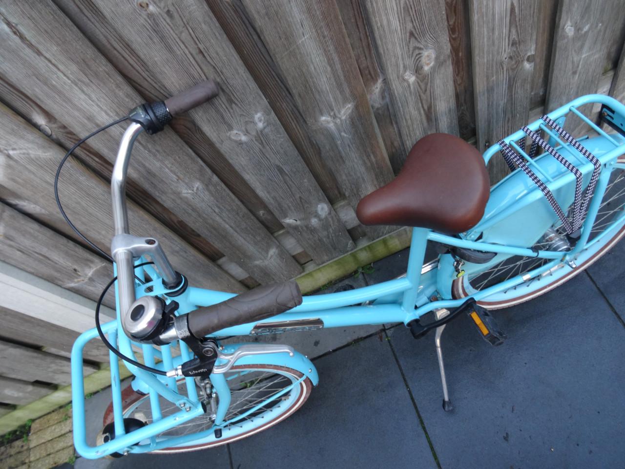 🚲 Popal Meisjes Transportfiets 22 inch | 3 Versnellingen