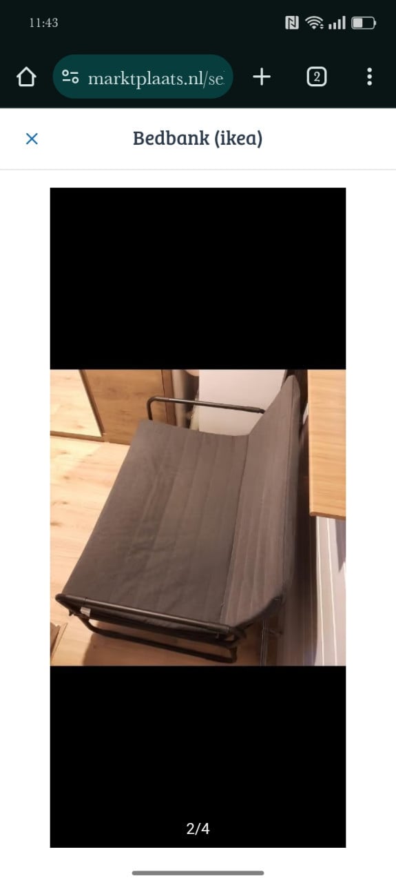 Bedbank ikea