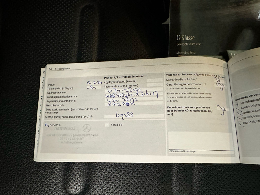 Mercedes-Benz G-klasse 500 422pk v8 | org nl | garantie 03-2026