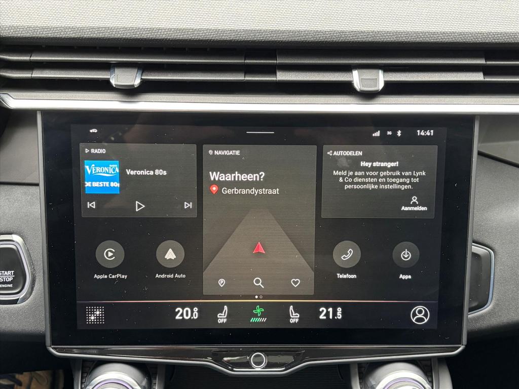 Lynk & Co 01 1.5td 261pk phev automaat| 360 gr camera| pano dak|carplay|rij