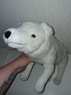 Game of Thrones Ghost direwolf knuffel